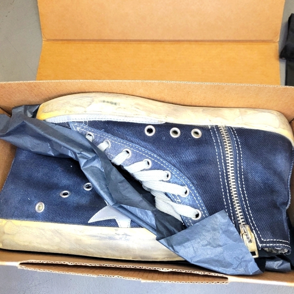 [EUC] Golden Goose Deluxe Brand Francy High-Top Sneaker SIZE 36 in box AUTHENTIC - Picture 11 of 12